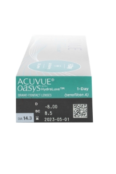 Picture of Acuvue 1 Day Oasys Hydraluxe contact lenses (30PK)