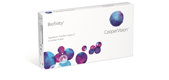 Picture of Biofinity Sphere Monthly Contact Lenses (6PK)