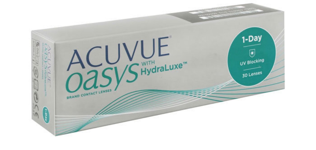 Picture of Acuvue 1 Day Oasys Hydraluxe contact lenses (30PK)