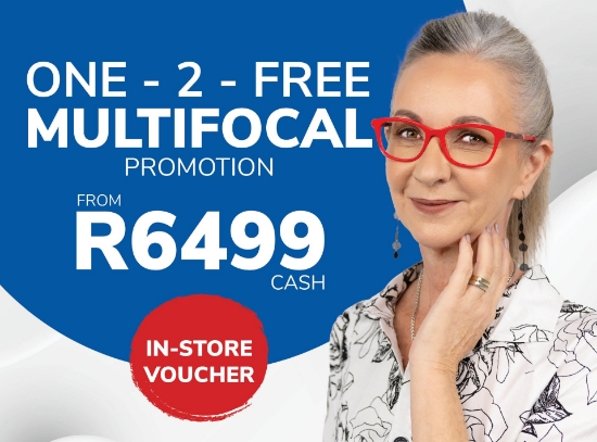 Picture of 2 Pairs of Multifocals from Just R6499 with Polarised lenses In-store Voucher